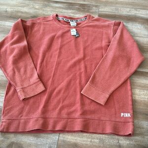 NEW: victoria’s Secret PINK sweater with tags Size Large